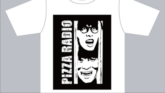 ピザラジオ tシャツ2種&キャップセット 受付終了】ピザラ人狼 ヴィンテージ風Tシャツ プレゼント