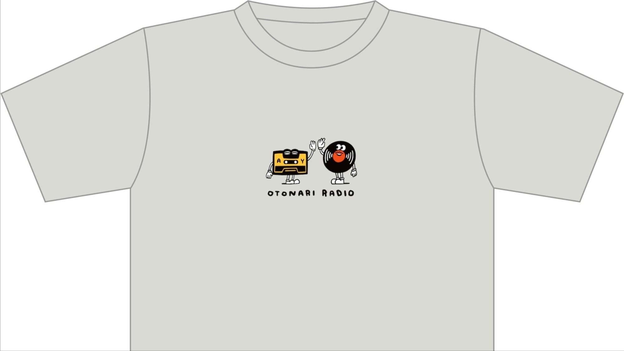 atagi ゆゆうた　おとラジ　TシャツとスエットL　完全受注 受付終了】おとラジ KORGロゴTシャツ(atagiゆゆうたサイン入り